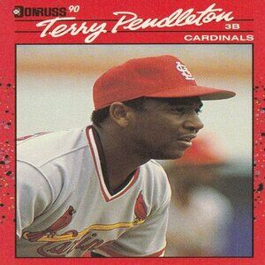 Terry Pendleton (St. Louis Cardinals) Donruss '90 MLB Series Card - Number 299